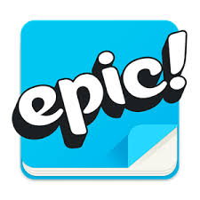 This is the logo for the Epic! website.  Clicking here will take you to Epic!
