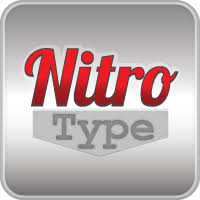 This is the Nitro Type logo. Clicking here will take you to the website. 
